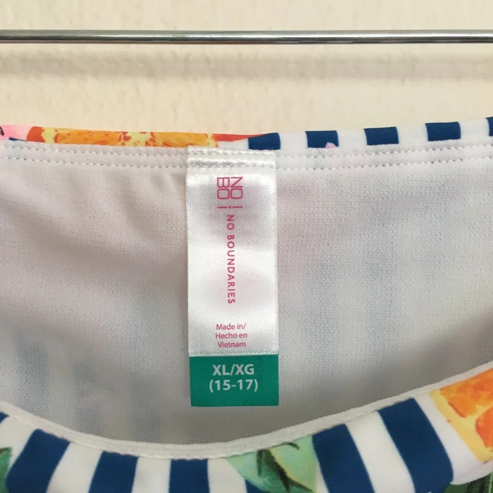 NOBO Stripe Orange Bikini Bottoms